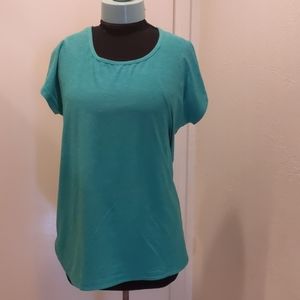 Notch back workout tee